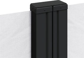 vidaXL Σκίαστρο Πλαϊνό Συρόμενο Λευκό 120 x 1200 εκ.