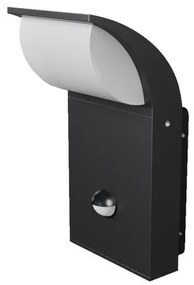 Απλίκα Φωτιστικό Τοίχου LED 7W Ανθρακί IP44 Ανιχνευτής Κίνησης Stock O446WL-L7GF3KSR Maytoni O446WL-L7GF3KSR Ανθρακί