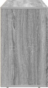 vidaXL Πλαϊνό γραφείο Γκρίζο Σονομα 100 x 35 x 59 εκ