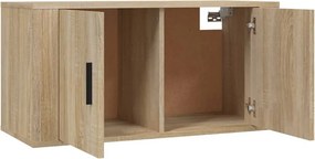 vidaXL Σετ Επίπλων Τηλεόρασης 3 Τεμαχίων Sonoma Δρυς Επεξ. Ξύλο