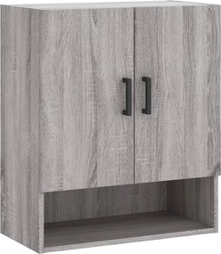 vidaXL Ντουλάπι Τοίχου Γκρι Sonoma 60 x 31 x 70 εκ. από Επεξεργ. Ξύλο