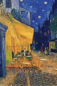 XXL Αφίσα Vincent van Gogh - Café Terrace, (80 x 120 cm)