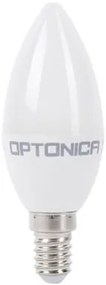 OPTONICA LED λάμπα candle C37 1430, 8W, 2700K, 710lm, E14