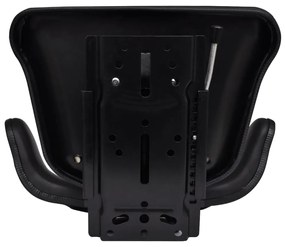 vidaXL Κάθισμα Τρακτέρ με Πλάτη Μαύρο