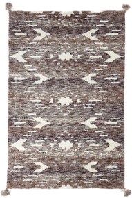 Χαλί Terra 4993/39 Round Brown-Dark Grey Royal Carpet 154X154cm Round