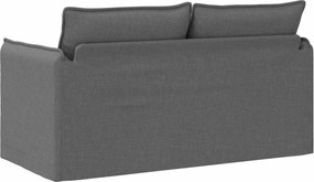 vidaXL Καναπές Σκούρο Γκρι