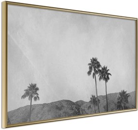 Αφίσα - Sky of California - 45x30 - Χρυσό - Χωρίς πασπαρτού