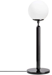 Φωτιστικό Επιτραπέζιο King 942FLG1811 18x18x52cm 1xE14 40W Black-White Opviq