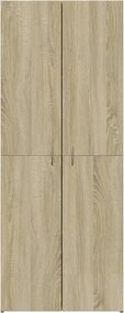 vidaXL Αρχειοθήκη Sonoma Δρυς 60x32x153 εκ. από Επεξεργασμένο Ξύλο