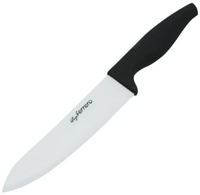 Luigi Ferrero 104919 Μαχαίρι Κουζίνας Μαύρο FR-1706C 16cm
