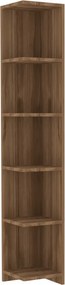 Βιβλιοθήκη Καρυδί FLETRE 25x25x160
