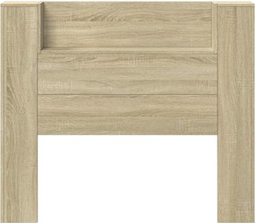 vidaXL Κεφαλάρι Δρύς Sonoma 120 x 16,5 x 103,5 cm Επεξεργασμένο ξύλο