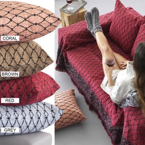 Ριχταρι Πολυθρόνας (180x180) Palamaiki Peony Καφέ