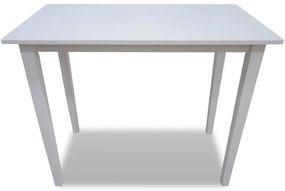 Τραπέζι Μπαρ Λευκό Ξύλινο - Λευκό