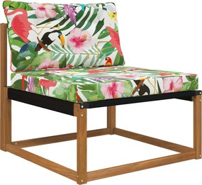 vidaXL Μαξιλάρι Καναπέ Εξωτερικού Χώρου 2 pcs πολύχρωμο Πολυεστέρας