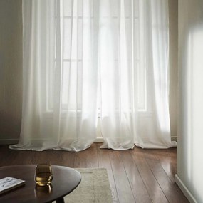 Κουρτίνα (140x295) Με Τρέσα Gofis Home Maisy White AW26 507/05