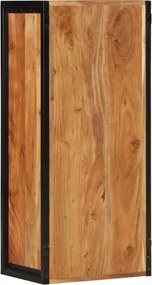 vidaXL Ντουλάπι Μπάνιου Επιτοίχιο 40x30x90 εκ. Μασίφ Ακακία/Σίδερο