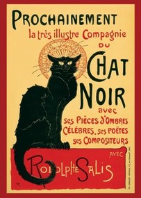 Αφίσα Le Chat noir - steinlein, (61 x 91.5 cm)