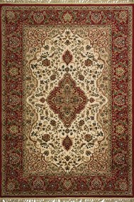 Χαλί (133x190) Βιοκαρπέτ Kirman 6802-0077 Ivory