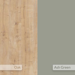 Nightstand Eco - Ash Green, Sapphire Oak Ash Green
Sapphire Oak