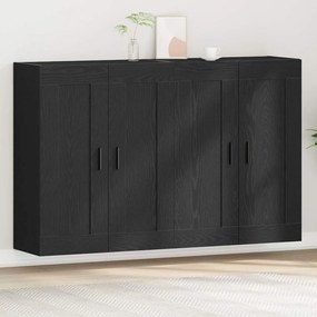 vidaXL Ντουλάπα τοίχου Επιτοίχιο 2 pcs artisan δρυς 160 x 34 x 90 εκ
