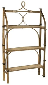 Ράφια DKD Home Decor Φυσικό Bamboo ρατάν 62 x 15 x 103 cm (x2)