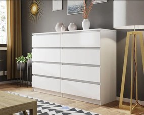 Συρταριέρα Juniper 8S-Leuko