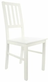 Καρέκλα Boston 454, Άσπρο, 92x44x52cm, 6 kg, Ξύλο, Ξύλινα, Ξύλο: Οξιά | Epipla1.gr