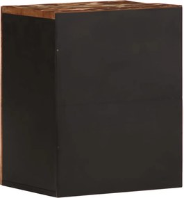 vidaXL Ντουλάπι Μπάνιου Επιτοίχιο 38x33x48 εκ. Μασίφ Ανακυκλωμένο Ξύλο