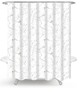 Κουρτίνα Μπάνιου (240x180) Με Κρίκους Viopros Βικτώρια