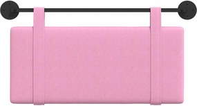 vidaXL Κρεμαστό Κεφαλάρι Ροζ ύφασμα