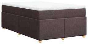 ΚΡΕΒΑΤΙ BOXSPRING ΜΕ ΣΤΡΩΜΑ ΣΚΟΥΡΟ ΚΑΦΕ 120X190 ΕΚ ΥΦΑΣΜΑΤΙΝΟ 3285362