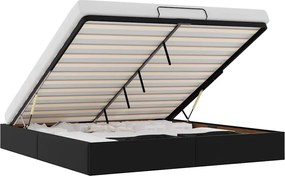 vidaXL Πλαίσιο κρεβατιού οθωμανικού κρεβατιού χωρίς στρώμα Λευκό