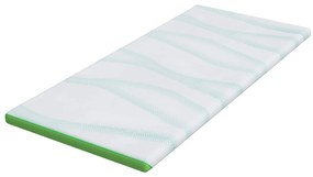 vidaXL Στρώματα Λευκό και Πράσινο 90 x 190 cm