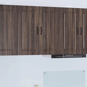 Ντουλάπα Κουζίνας Καφέ δρυς 80 x 31 x 80 εκ. Επεξεργασμένο ξύλο