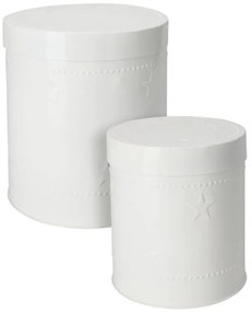 Σετ Δοχείο Τροφίμων H & S Collection με καπάκι, 16x18cm, 20x22cm