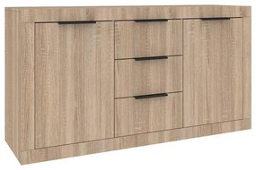 Μπουφές Doha σε sonoma απόχρωση 150x45x80.5εκ 150x45x80.5 εκ.