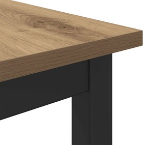 vidaXL Τραπεζαρίες 60 x 60 x 75 cm Επεξεργασμένο Ξύλο Artisan Δρυς