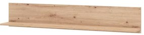 Ράφι Τοίχου Laval ZP Artisan Oak 120x20x24 εκ 120x20x24 εκ.