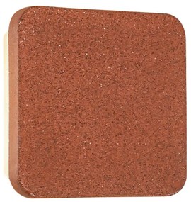 Φωτιστικό Τοίχου - Απλίκα Ryda 4323201 LED 7W 339Lm 15x15cm Terracotta Viokef