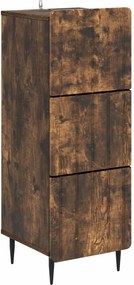 vidaXL Ντουλάπι με Συρτάρια 33 x 34,5 x 92 εκ. Επεξεργασμένο Ξύλο