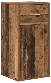 vidaXL Γωνιακό Γραφείο Παλιού Ξύλου 102x88x75 cm Επεξεργασμένο Ξύλο