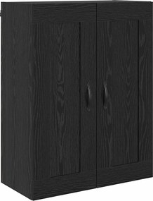 vidaXL Highboard Μαύρη Οξυά 69,5 x 34 x 180 εκ. Επεξεργασμένο ξύλο