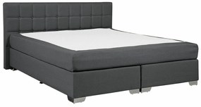 Κρεβάτι continental Berwyn 718, 160x200, Ταπισερί, 170x210x90cm,  Στρώμα, Πεύκο