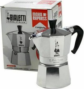 Ιταλικη καφετιερα Bialetti 0001166/MR Ασημί Αλουμίνιο 12 Kopper