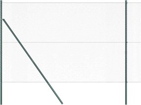 vidaXL Στύλος Περιφράξεων Γκρι 50 x 1,6 μ (13 mm πλέγμα)