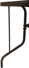 ΣΕΤ ΤΡΑΠΕΖΑΡΙΑΣ ΕΞ.ΧΩΡΟΥ 5ΤΜΧ ADAM HM10565.02 ΜΕΤΑΛΛΟ &amp; TEXTILENE--ΚΑΦΕ