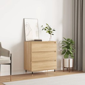 vidaXL Συρταριέρα Sonoma Δρυς 60x35x70 εκ. Επεξεργασμένο Ξύλο