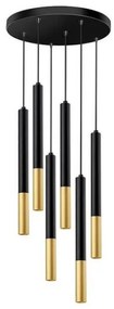 Κρεμαστό Φωτιστικό Οροφής 100-09711-13 Luma-100-09711-13-BLACK-Μαύρο 100-09711-13-BLACK