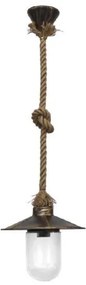 Κρεμαστό Φωτιστικό Οροφήςς KALLONI SLP-651K ROPE Heronia-11-0275-Μπρονζέ 11-0275